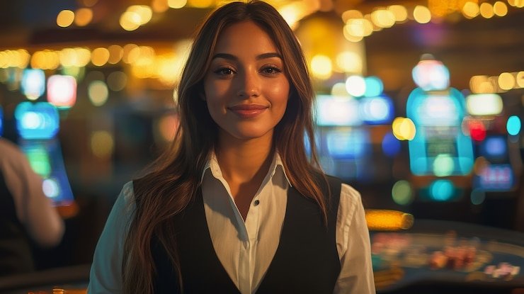 Meja blackjack langsung dengan dealer profesional di mnc toto